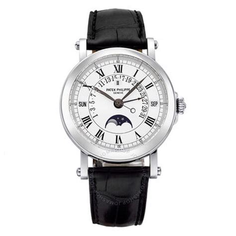 Patek Philippe Perpetual Calendar Silver Dial 18kt White